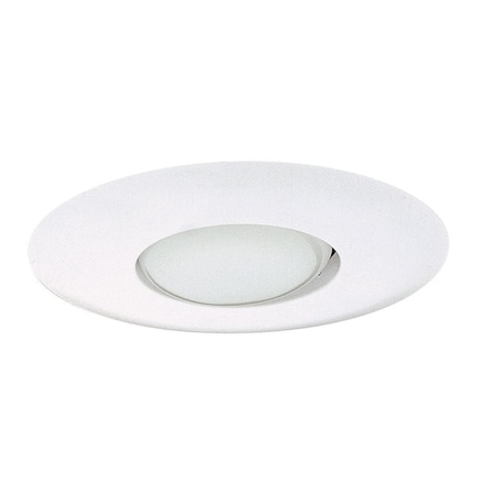 NICOR LIGHTING 6 in. Smooth Open Trim, White 17508WH